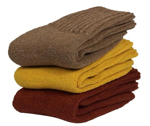 BomKinta Boot Socks for Women Winter Solid Thick Warm Socks Cozy Crew Socks Christmas Gift thumbnail 2