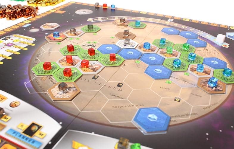 Terraforming Mars Board Game-Award Winning Strategic Space Adventure Game for Family Game Night, Competitive Play&High Replay Value-Adults, Cardboard,Teens&lovers of Board Games by Stronghold Games  - Terraforming Mars (Full Game) thumbnail 12