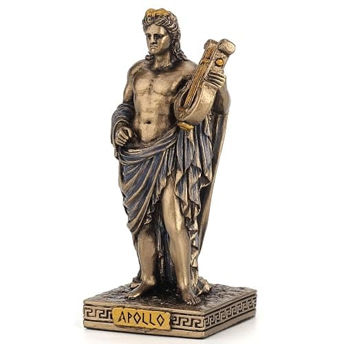 Veronese Design Greek Gods Miniature Figurine (Apollo, Bronze) thumbnail 5