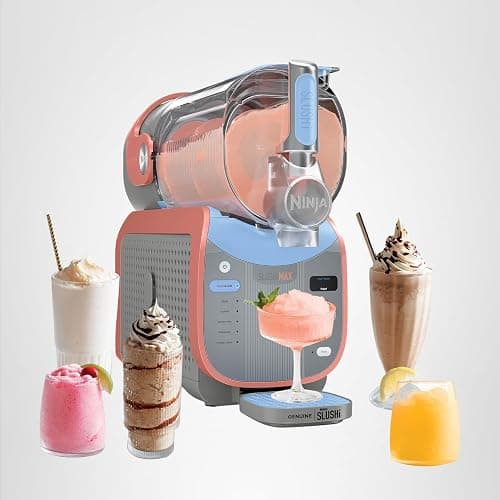 Ninja SLUSHi Max XXL Smart Frozen Drink Maker | Top Performance & Smart Technology, Party-Size 150oz Capacity, No Ice Needed, 6 Programs, Ideal Temp & Texture up to 12 hours | Peach FS605 thumbnail 13