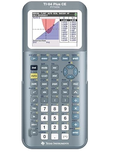 TI-84 Plus CE Graphing Calculator, Fractal Frost thumbnail 2
