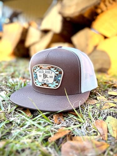 Red Dirt Hat Company Aztec Print Adjustable Snapback Hat thumbnail 5