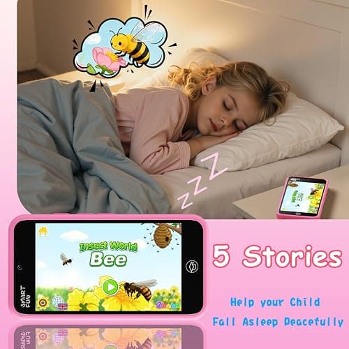 Kids Smart Phone Toys with 3.97" Touchscreen, Christmas Birthday Gifts for Kids Ages 3-12, Toddler Learning Cell Phone with Games & Dual Camera, Girls Phone Toys for Age 3 4 5 6 7 8 9 Years Old thumbnail 5