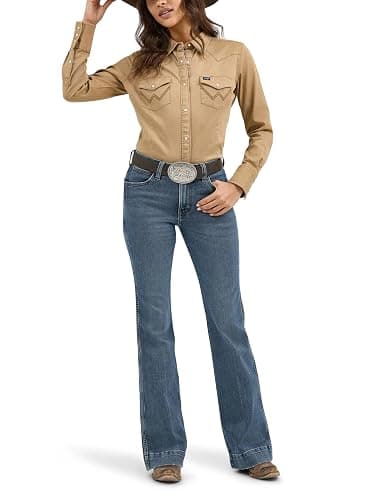 Wrangler Women's Retro Bailey High Rise Trouser Jean thumbnail 7