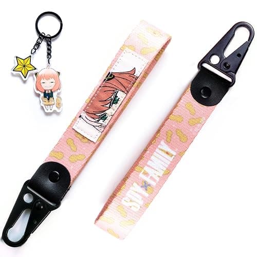 Spy x Family - Anya Keystrap and Keychain Bundle - Otaku Gift Set for Anime Fans - Image 1