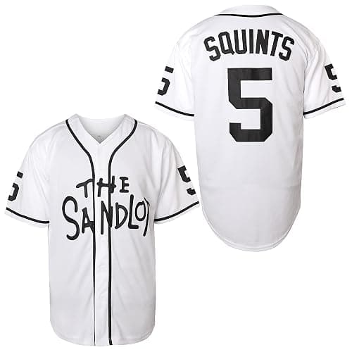 Benny The Jet Rodriguez The Sandlot Baseball Jersey, Michael Squints Palledorous Alan Yeah-Yeah McClennan Men's Jersey S-3XL - Image 1
