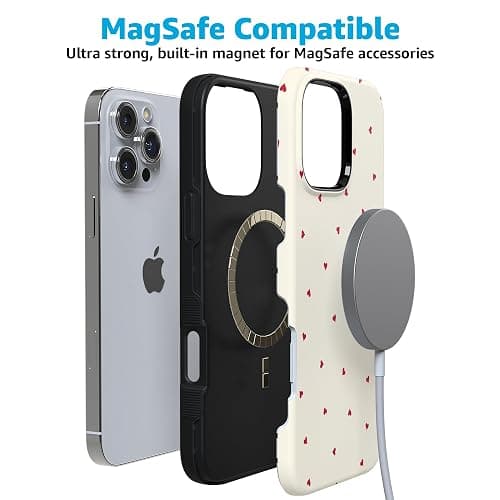 Casely iPhone 16 Pro Max Case | Be Mine | Tiny Hearts | Compatible with MagSafe | Bold Protective Case Design thumbnail 5