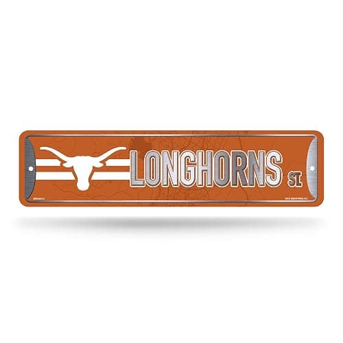 Longhorns St. Metal Sign  - Image 1