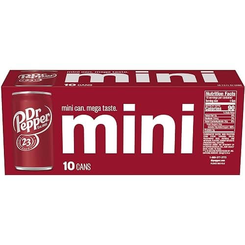 DR PEPPER - MINI CANS, 7.5 OZ, 10 PK thumbnail 13