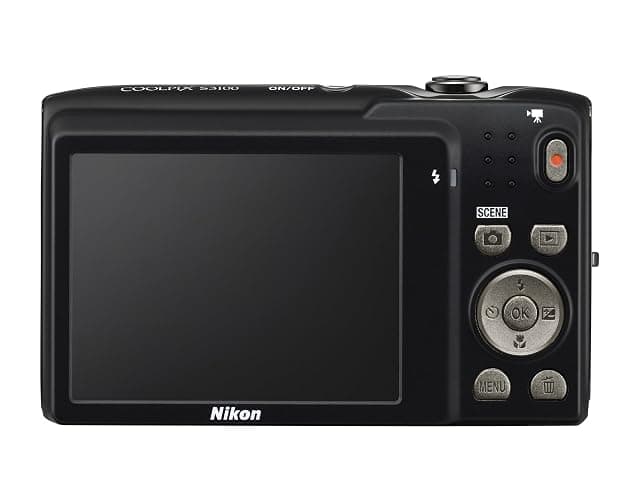 Nikon Coolpix S3100 Digitalkamera (14 Megapixel, 5-fach opt. Zoom, 6,7 cm (2,7 Zoll) Display, HD Videofunktion) schwarz thumbnail 3