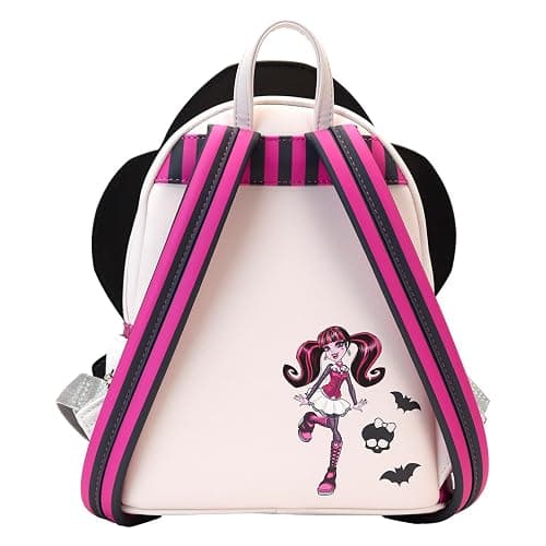 Loungefly Mattel: Monster High - Draculaura Cosplay Mini-Backpack, Amazon Exclusive thumbnail 4