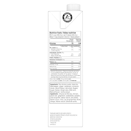 TAZO Chai Concentrate - 946 mL (Pack of 1), At Home Café Experience, Flavorful and Aromatic, Caffeinated, Enjoy Hot or Iced thumbnail 3