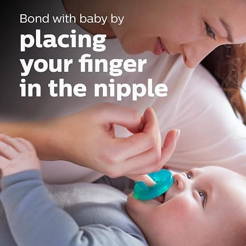 Philips AVENT Soothie Pacifier, Blue, 0-3 Months, 4 Pack, SCF190/43 thumbnail 5