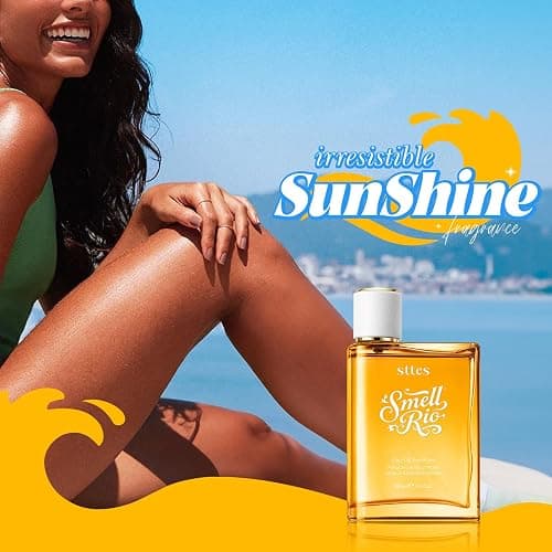 Sttes Perfume 02# (Original 602 Irresistible Sunshine)– Long-Lasting Hair Perfume for Women with Vanilla, Salted Caramel & Gourmet Notes – Sweet Scentual Fragrance Eau de Parfum 100ml (3.4 fl oz) thumbnail 5