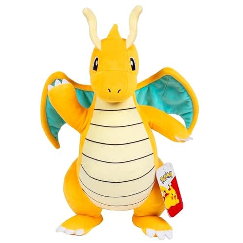 Pokémon 12" Dragonite Plush - Officially Licensed - Generation 1 Dratini & Dragonair Evolution - Authentic Soft Stuffed Animal Toy Figure - Christmas Stocking Stuffer Gift for Kids, Boys, Girls - 2+ - Image 1
