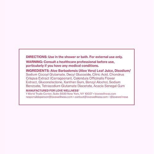 Love Wellness pH Balancing Cleanser | Feminine Vulva Wash for Intimate Health & Hygiene | Fragrance-Free, Non-Irritating & pH Matched | With Aloe Vera & Calendula for Sensitive Skin | 10 Fl Oz thumbnail 8