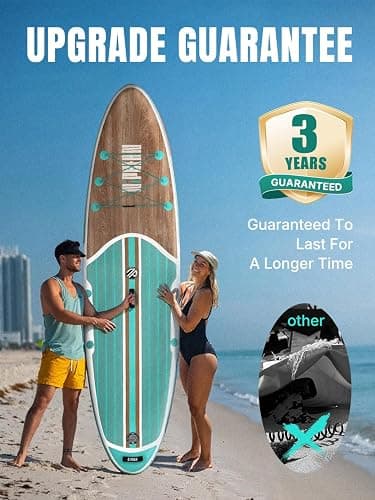 Niphean Inflatable Stand Up Paddle Board with SUP Accessories, Anti-Slip EVA Deck, 10’6’’ Inflatable Paddle Boards for Adults & Youth of All Skill Levels thumbnail 3