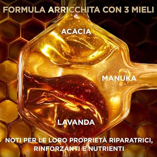 Garnier Ultra Dolce Tesori di Miele, Maschera Riparatrice Per Capelli Danneggiati, 97% Origine Naturale, 1 Minuto di Posa, Senza siliconi, Hair Remedy, 340 ml thumbnail 6