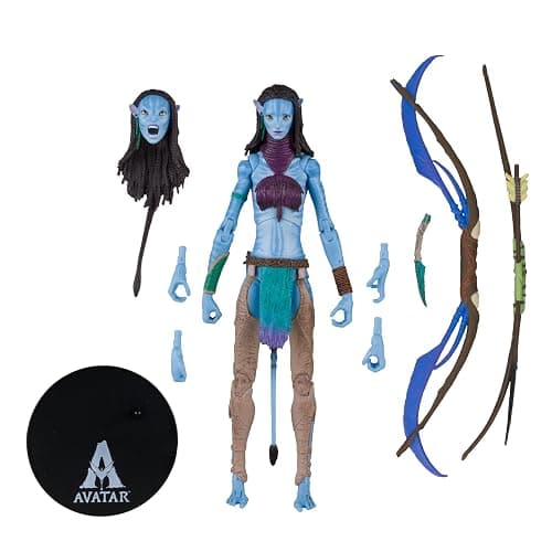 McFarlane Toys- Avatar: Fire and Ash Neytiri (Omatikaya Warrior) 7in Action Figure McFarlane Collector Edition thumbnail 7