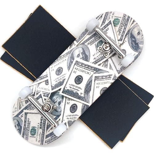 ishrunkthis 100 Dollar Bill - Wooden Pro Fingerboard Completes 34mm - Image 1