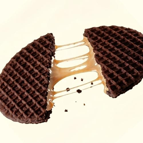 Rip Van Wafels Cookies & Cream Stroopwafels - Healthy Snacks - Non GMO Snack - Keto Friendly - Office Snacks - Low Sugar (3g) - Low Calorie Snack - 12 Count thumbnail 7