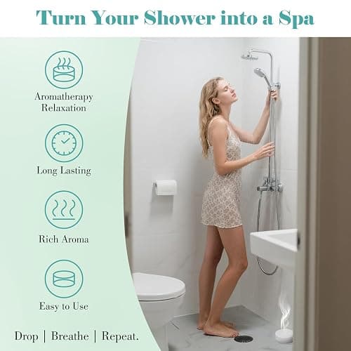 W&E Choice Shower Steamers Aromatherapy 18 Pcs- Shower Bombs Birthday Gifts for Women, Eucalyptus Mint Essential Oils for Daily Relaxation & Stress Relief, Christmas Gift for Women, Mom, Wife thumbnail 9