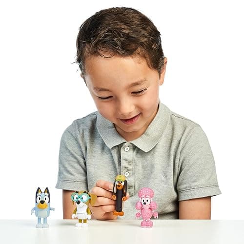 Bluey Figure 4 Pack - Friends Pack, Multicolor (13014) thumbnail 6