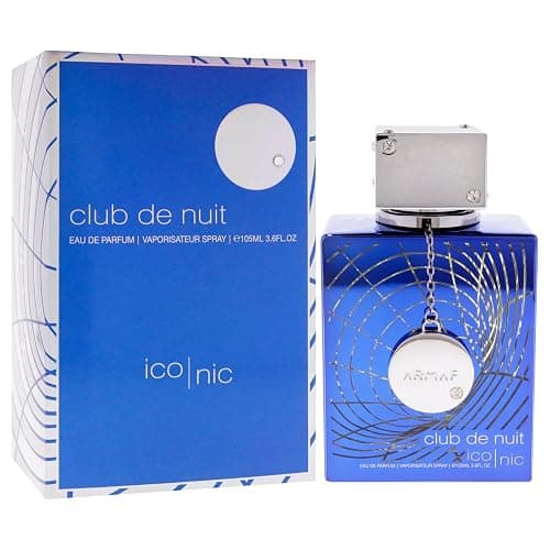 Armaf Club de Nuit Blue Iconic for Men Eau de Parfum Spray, 3.6 Ounce thumbnail 4