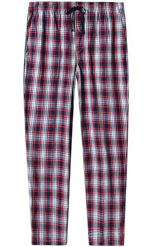 MoFiz Men's Pajama Pants Ultra Lightweight Pjs Bottoms Sleepwear Bottom Pants with Pocket Drawstring 3-Pack thumbnail 2