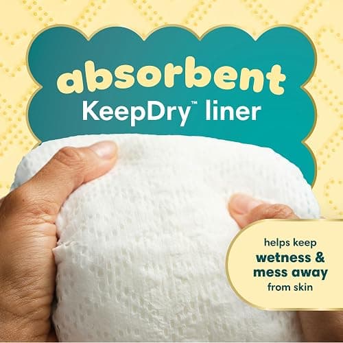 Pampers Swaddlers Diapers, Size 7 (26-50 lbs), 88 Count, Absorbent, Keeps Baby Dry and Comfortable, Skin Safe Disposable Baby Diaper (Packaging May Vary) thumbnail 5