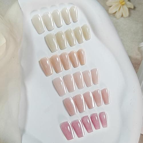 Born Pretty Cat Magnetic Eye Gel Nail Polish Jelly Pink Moonlight Crystal Glass Cat Magnetic Shimmer Glitter Holographic Nail Polish Salon Gel Manicure and Nail Art DIY at Home 7ML 6PCS thumbnail 8