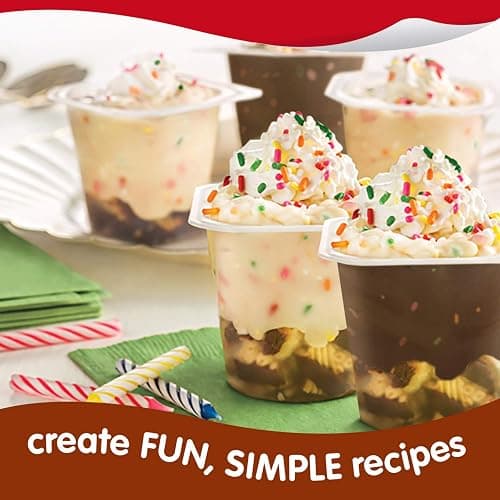 Snack Pack Chocolate and Vanilla Pudding Cups FamilyPack, 3.25 Ounce (Pack of 24) thumbnail 9