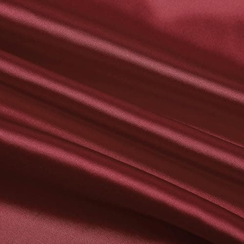 Robe de bal élégante 2025 pour femme - Longue robe de soirée dos nu - En satin - Bretelles spaghetti - Fente latérale - Robe de mariage avec poches thumbnail 7