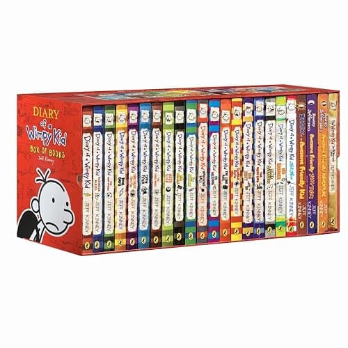 A Library of a Wimpy Kid 1-23 Paperback Edition for Children, The Ultimate Collection Series. - Image 1