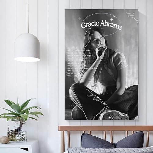 SAVOMA Gracie Abrams Good Riddance 3 Canvas Poster Wall Decorative Art Painting Living Room Bedroom Decoration Gift Unframe-style12x18inch(30x45cm) thumbnail 4