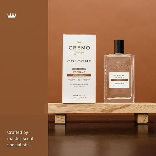 Cologne For Men, Bourbon Vanilla, 3.4 Oz, Long-Lasting Scent That Doesn’t Overpower, Distinctive Blend Of Distillers Spices, Aged Oak And Vanilla Bourbon thumbnail 4