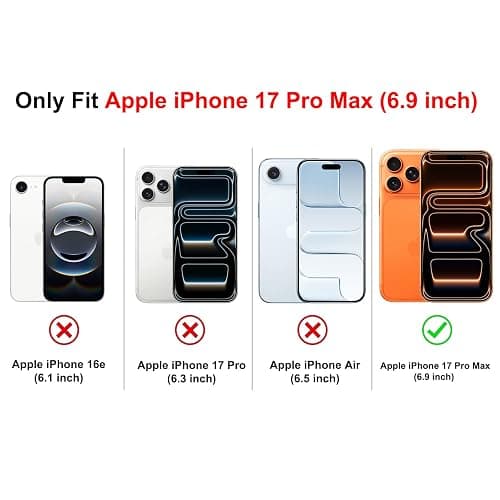 Cinysnt for iPhone 17 Pro Max Case, Vintage Square Cool Girl Leopard Print Brown Amber Aesthetic Full Camera Protective Cover, Trendy Slim Tortoise Shell Case for Girls Women - Retro White Brown thumbnail 2