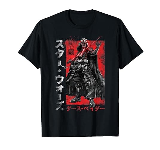 Star Wars Visions Samurai Vader Reach T-Shirt - Image 1