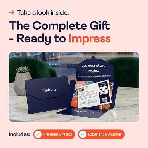 Giftory AMC Movie Night Gift for 2, Movie Tickets, Drinks & Popcorn | Excludes NY, NJ, CA, 400+ Locations, Experience Gift Box for Couples, Perfect for Birthdays thumbnail 4