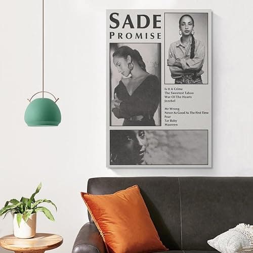 IVNE HY5V Sade Promise 2 Canvas Poster Wall Decorative Art Painting Living Room Bedroom Decoration Gift Unframe-style12x18inch(30x45cm) thumbnail 5