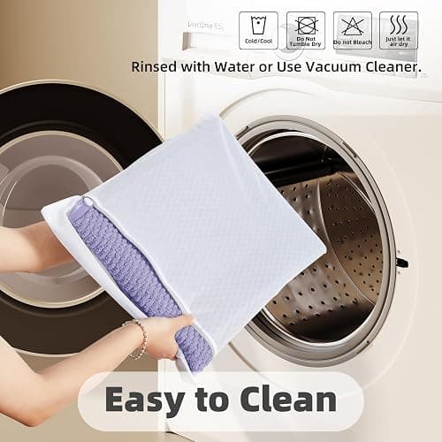 TYUU Toilet Rug, Thin Toilet Rugs U Shaped Washable Non Slip Absorbent Quick Dry Low Pile Toilet Mat, Lavender 20"x24" U Shape thumbnail 5