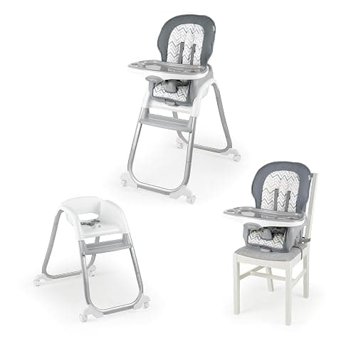 Ingenuity Trio Elite 3-in-1 High Chair, Toddler Chair, and Booster, For Ages 6 Months and Up, Unisex - Braden thumbnail 3