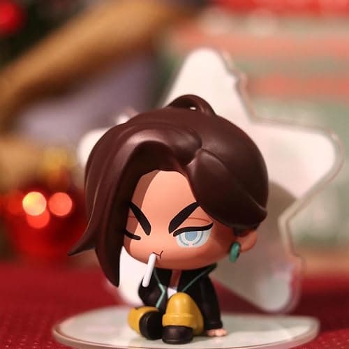 Bahomu Anime Statues, Cute Alien Stage Free Stage Series Officially Chibi Figure, Collectable Confirm Style PVC Figures for Birthday Gifts (Hyuna) thumbnail 4