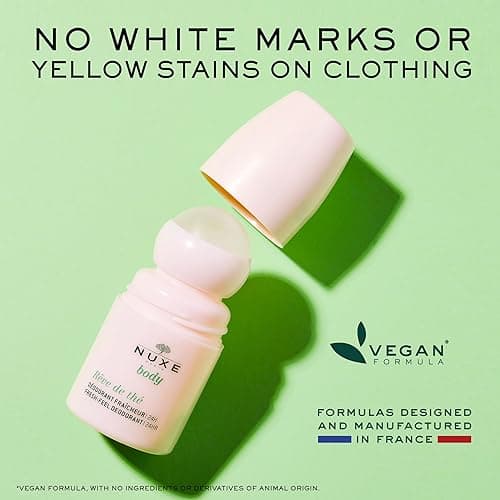 NUXE Aluminum Free Antiperspirant Deodorant Rêve de Thé. Natural 24-Hour Odor & Sweat Protection for Women, 1.6 Fl Oz thumbnail 3