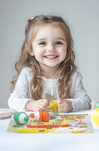 Créa Lign | Mes Premiers Feutres x8 - Dès 12 Mois | Feutres Lavables Bébé | Embout Arrondi | Forme Ergonomique | Encre Adaptée aux Jeunes Enfants | Activité Créative thumbnail 4