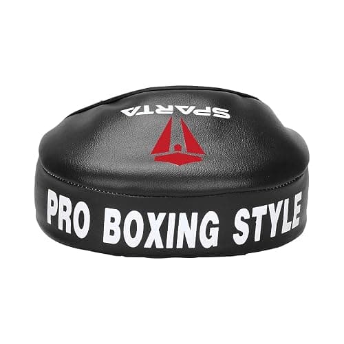 Sparta Focus Pads - Boxing Mitts or Curved Hook and Jab Target Hand Pads - Ideal for MMA, Kickboxing, Martial Arts, Muay Thai, Karate - Ambidextrous, Black thumbnail 4