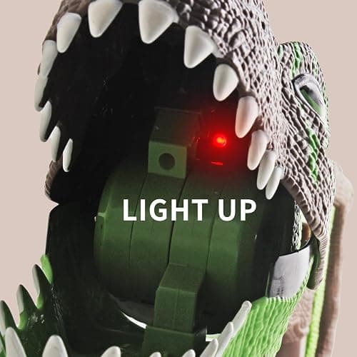 DINOBROS Dinosaur Chomper Toys for Kids with 3 Roar Sounds and Light Jurassic Dinosaurs Grabber Claw T-Rex Reacher Robot Hand Pincher Dino Snapper thumbnail 7