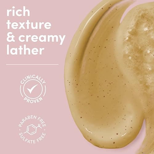 Dove Exfoliating Body Wash Melanin Even Tone Promotes Even Skin Tone 5% pro-ceramide serum with BHA 18.5 oz thumbnail 3