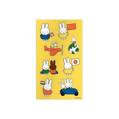 Galison Miffy Sticker Tin – 22 Pages of Miffy Stickers and 2 Pages of Puffy Miffy Stickers thumbnail 6