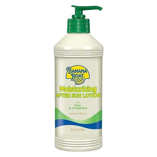Banana Boat Moisturizing After Sun Lotion with Aloe and Vitamin E, 16Fl Oz, After Sun Care, Banana Boat After Sun Lotion, Sunburn Relief, 16Fl Oz - Image 1